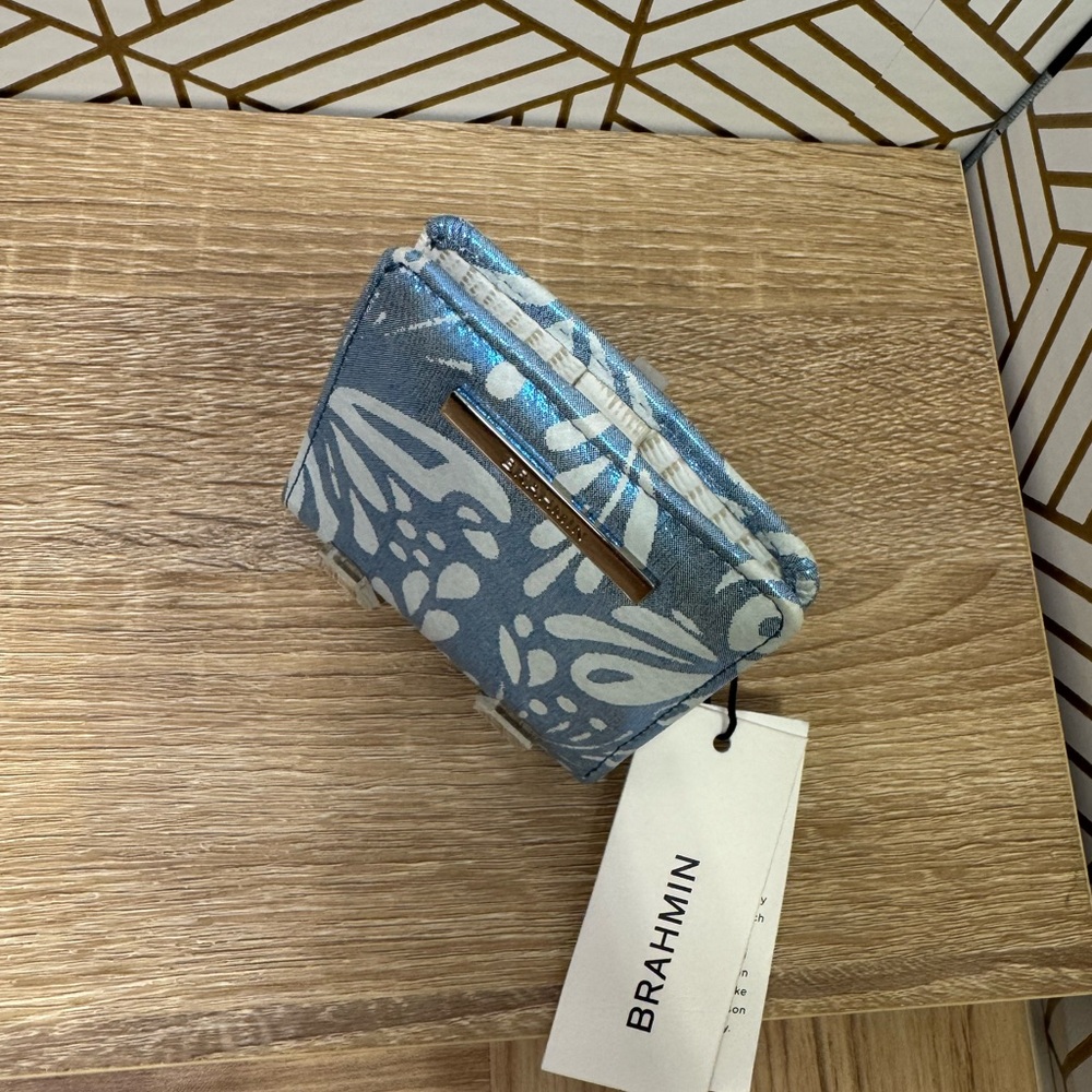 NWT Brahmin Jane Bellbottom Blue Lucent Wallet - Picture 15 of 15